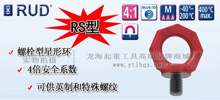 RS型路德螺栓型吊環 RS型路德螺栓型吊環