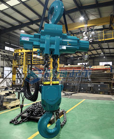 氣動葫蘆100噸載重實物圖