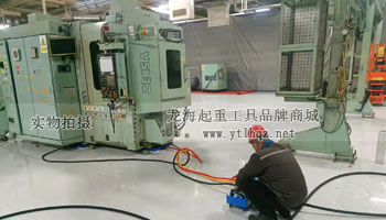 龍升氣墊搬運車使用案例圖一